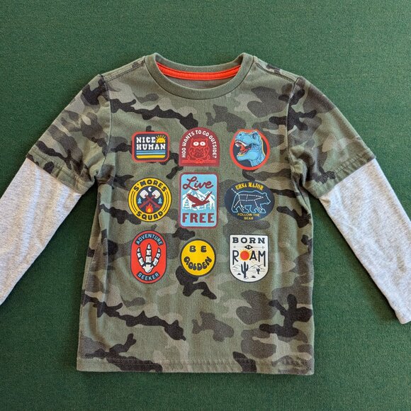 Bundle Boy's Long Sleeve T-shirts 4T 💙 - Picture 13 of 16